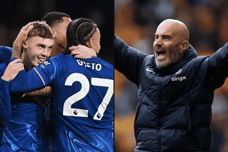 [图]恩佐绝平赖因德斯破门格瓦伤退 曼城1-1切尔西